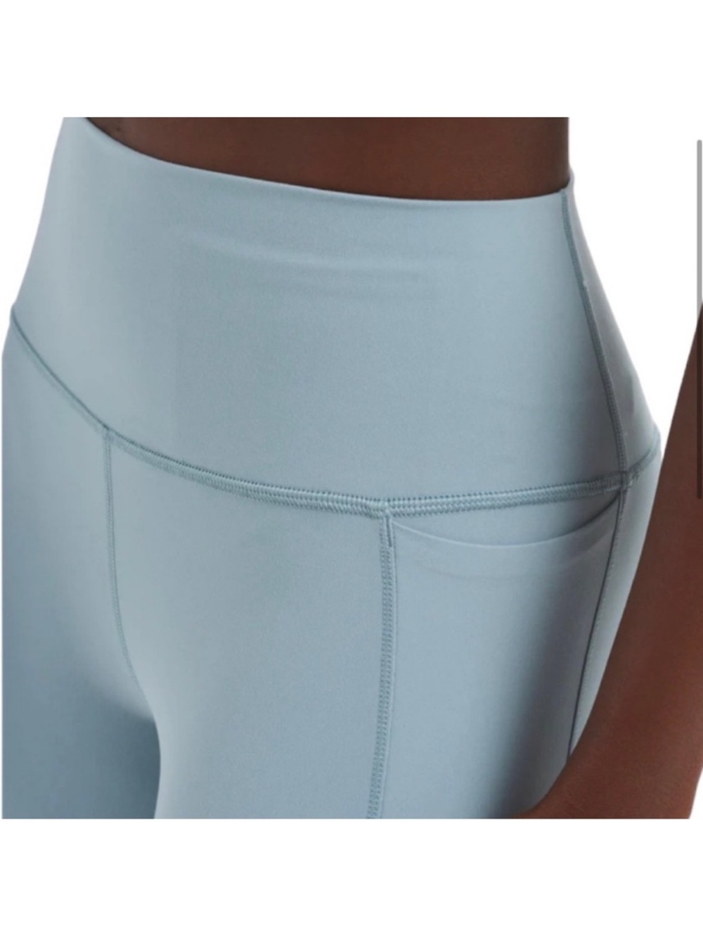 Vuori studio pocket leggings medium light green blue - Picture 3 of 10